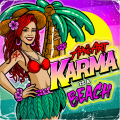 April Art - Karma Is A Beach (Beastie Butterfly)